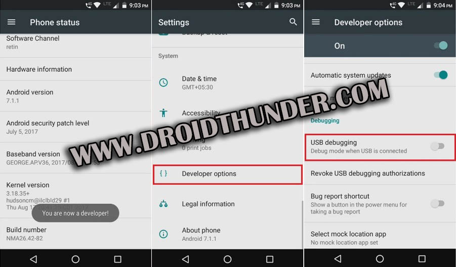 to Enable USB Debugging on Android