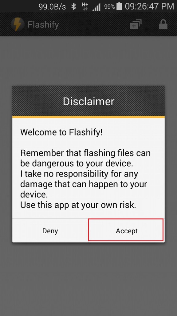 download flashify no root