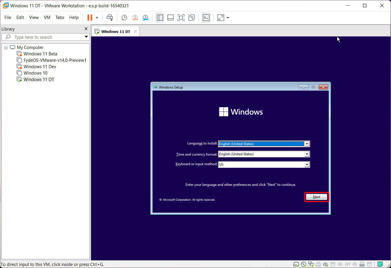 How to Install Windows 11 on VMWare Virtual Machine - 48