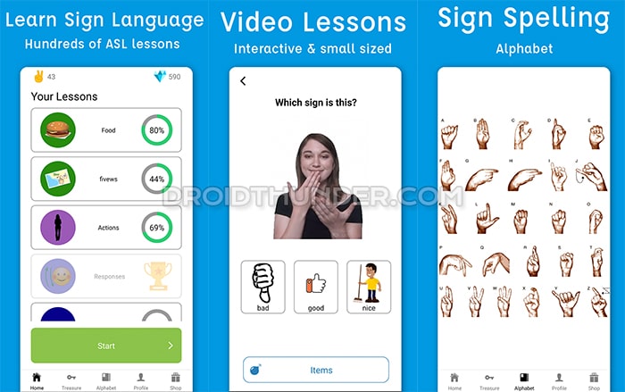 Sign Language ASL Pocket Sign App