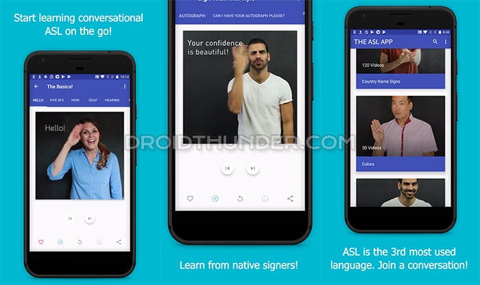 The ASL Sign Language Apps